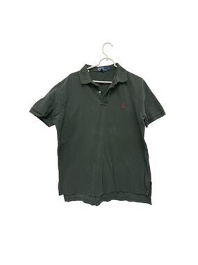 Polo By Ralph Lauren Polo Shirt Mens Size L Black Short Sleeve Collared Cotton